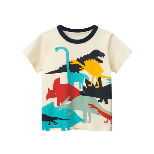 Children's T-Shirt for Boys Girls Kids Shirts Baby Short Sleeve