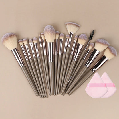 20Pcs Makeup Brushes Set Professional Super soft detail Blush