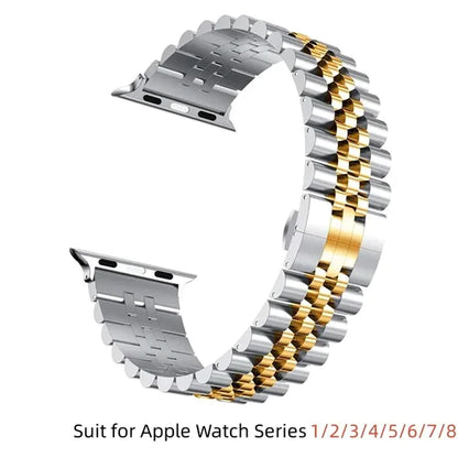 Stainless Steel Strap For Apple Watch Band 40mm 44mm 42mm 45mm 49mm