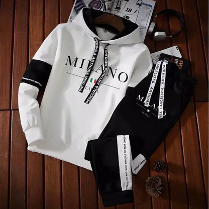 Men's Fashion Luxury Sweatshirt Tracksuit Sport Casual