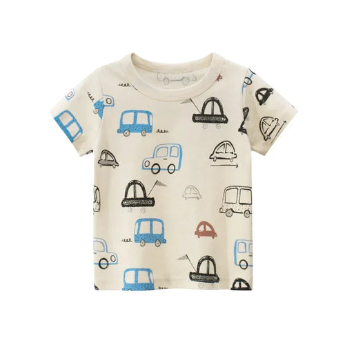 Children's T-Shirt for Boys Girls Kids Shirts Baby Short Sleeve