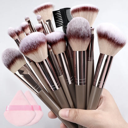 20Pcs Makeup Brushes Set Professional Super soft detail Blush