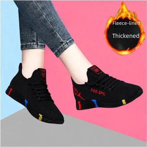 Fashionable Women's Casual Student Flats Sporty Travel Shoes Running