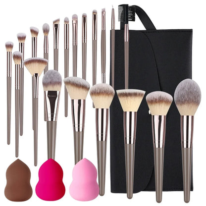 20Pcs Makeup Brushes Set Professional Super soft detail Blush