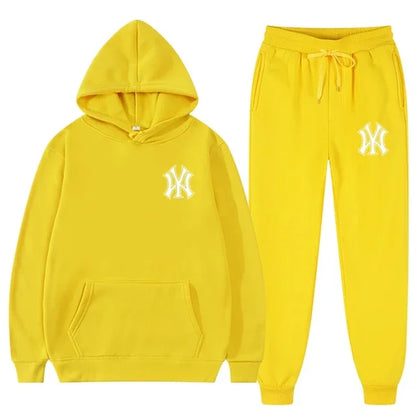 Sweater Male Set Sport Pants