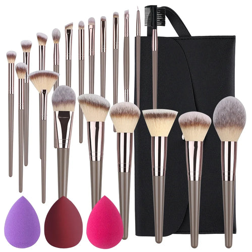 20Pcs Makeup Brushes Set Professional Super soft detail Blush