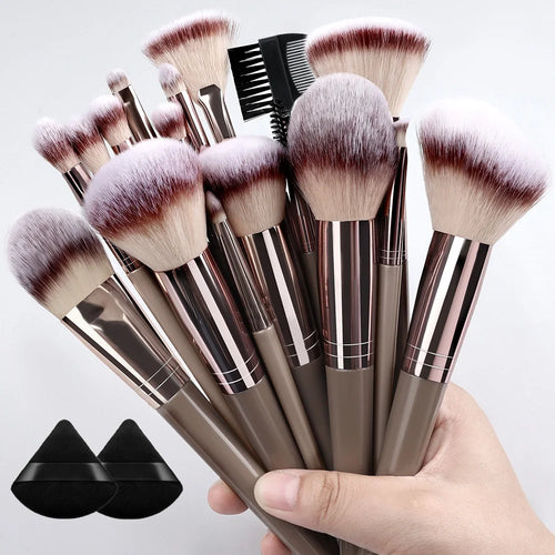 20Pcs Makeup Brushes Set Professional Super soft detail Blush