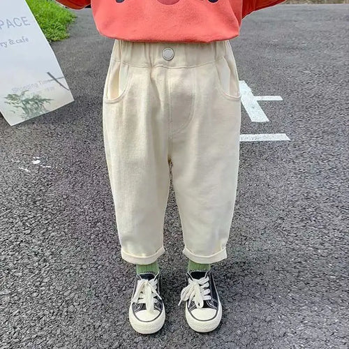 Boys and Girls' Pants Spring and Autumn Children's Casual Pants