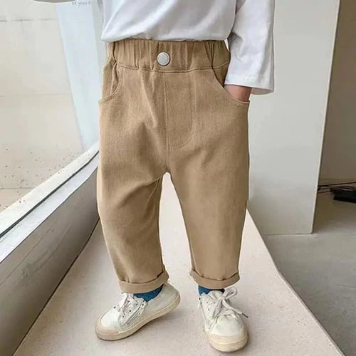 Boys and Girls' Pants Spring and Autumn Children's Casual Pants