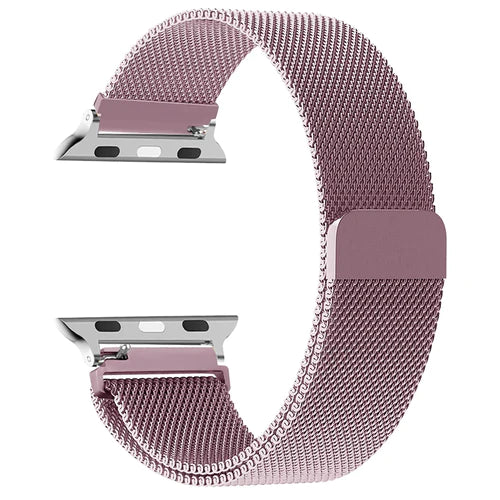 Milanese loop strap For apple Watch band 44mm 40mm 45mm 49mm 41mm 38mm