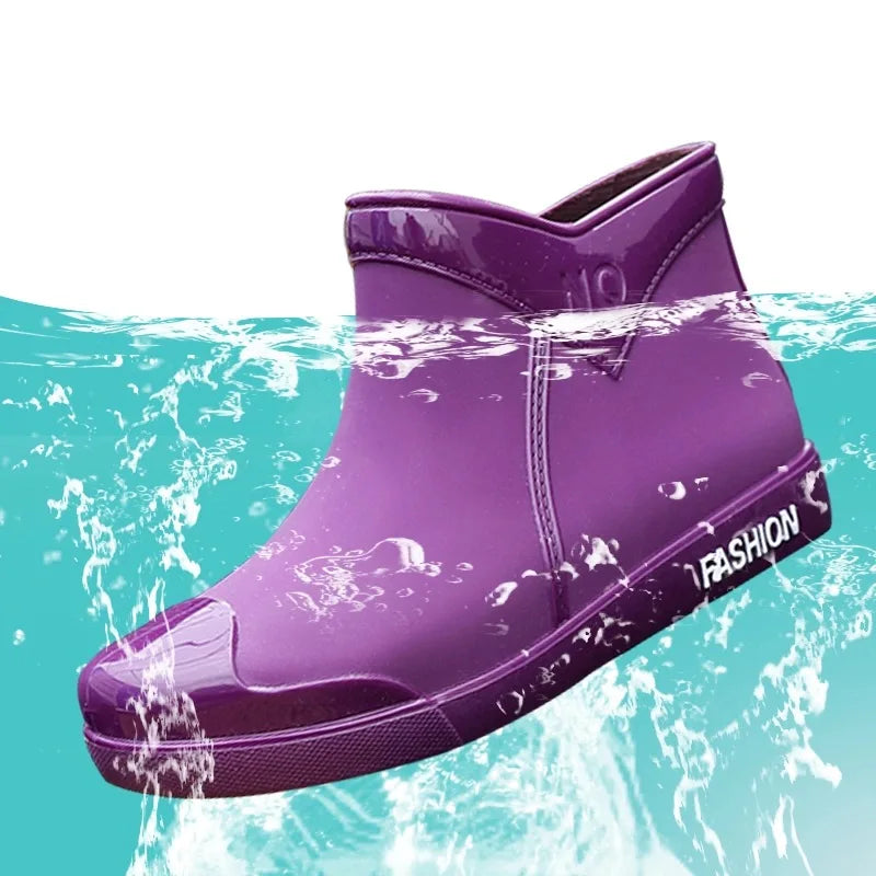 Rain Boots Women's Fashionable Outdoor