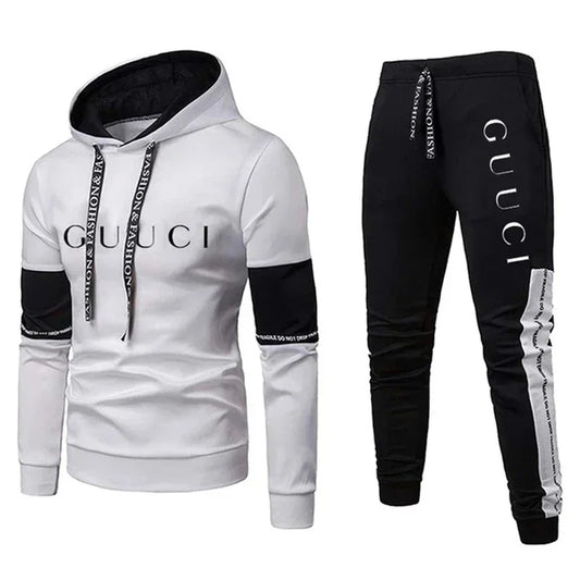 Men's Fashion Luxury Sweatshirt Tracksuit Sport Casual