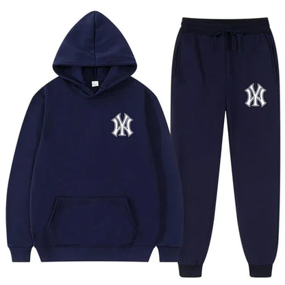 Sweater Male Set Sport Pants