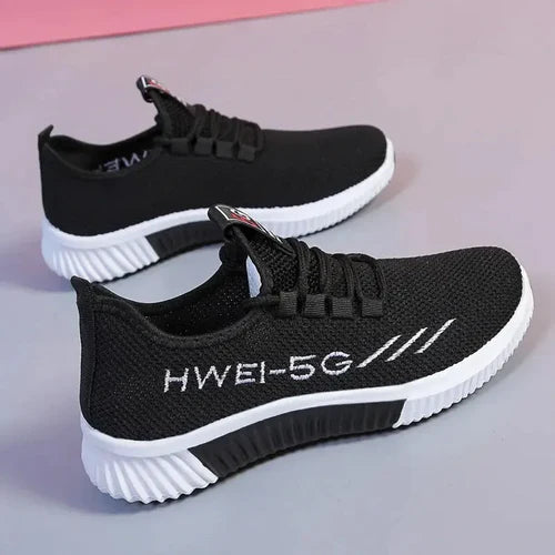 Fashionable Women's Casual Student Flats Sporty Travel Shoes Running