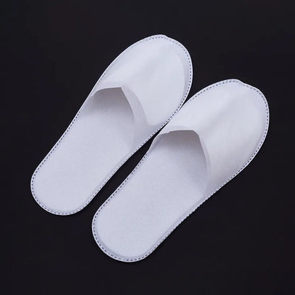 50Pairs Per Pack Disposable Non-Woven Slippers Hotels Homestay Travel