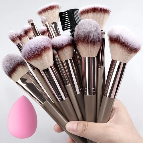 20Pcs Makeup Brushes Set Professional Super soft detail Blush