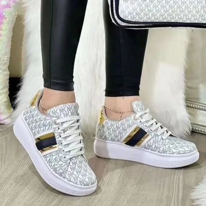 Women's Causal Sneakers luxury Shoes Woman Fashion Breathable Lace Up