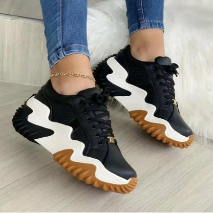 Women's Sneakers Thick Bottom Canvas Casual Shoes