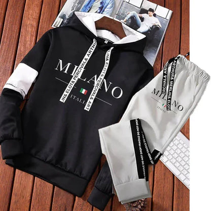 Men's Fashion Luxury Sweatshirt Tracksuit Sport Casual