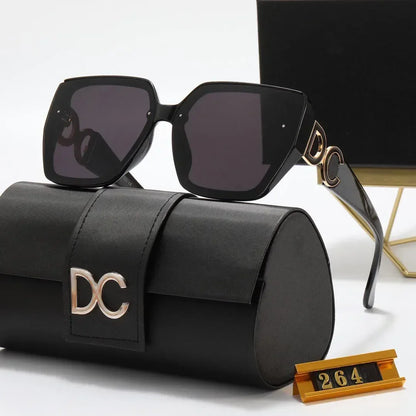 New Fashion Sunglasses Luxury Brand Designer Women Retro Square