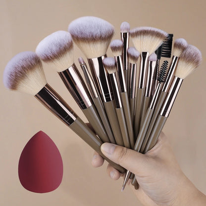 20Pcs Makeup Brushes Set Professional Super soft detail Blush