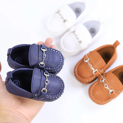 Casual Slip On Low Top Loafer Shoes For Baby Boys, Lightweight