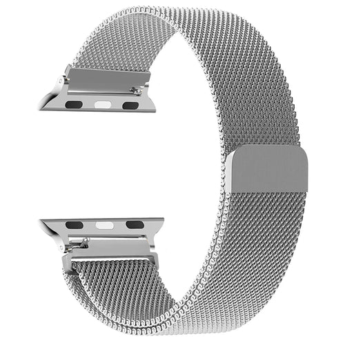 Milanese loop strap For apple Watch band 44mm 40mm 45mm 49mm 41mm 38mm