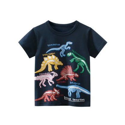 Children's T-Shirt for Boys Girls Kids Shirts Baby Short Sleeve