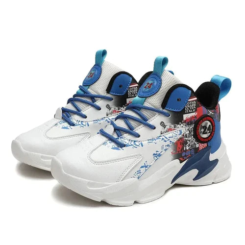 Children Sport Shoes Boys Basketball Shoes Middle Big Kids Primary