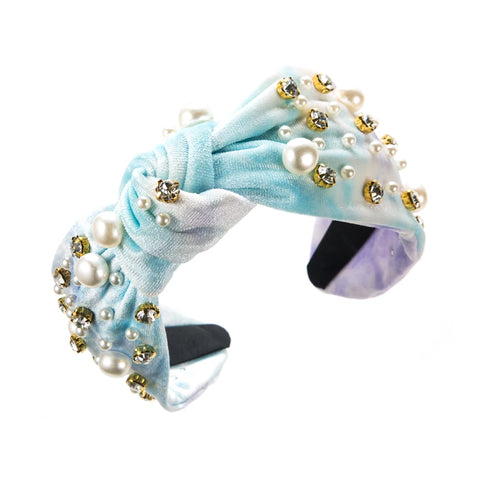 Fashionable And High-End Hairbands with Pearls and studs