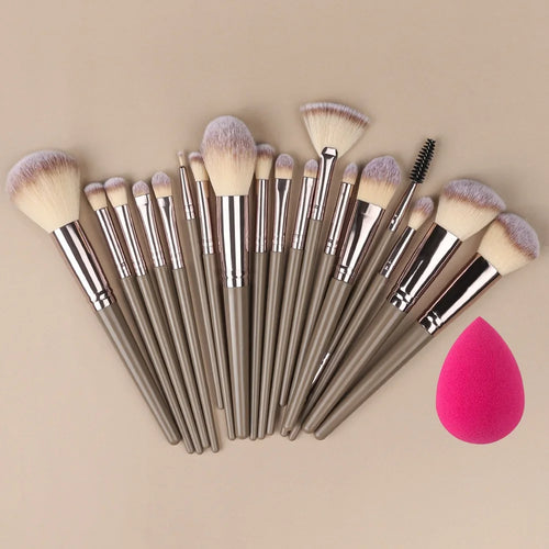 20Pcs Makeup Brushes Set Professional Super soft detail Blush