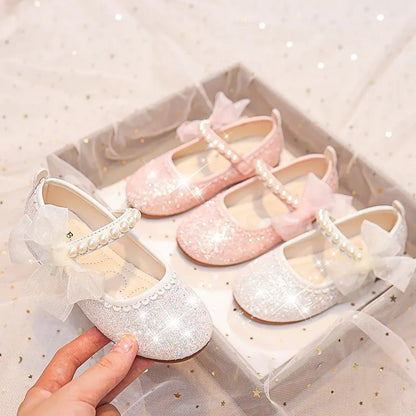 Children Fashion Girls Mary Janes for Party Wedding Shows 2023 Side