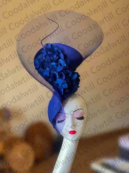 Beautiful Fascinator Hat For Women Elegant Weddings Pillbox Cap