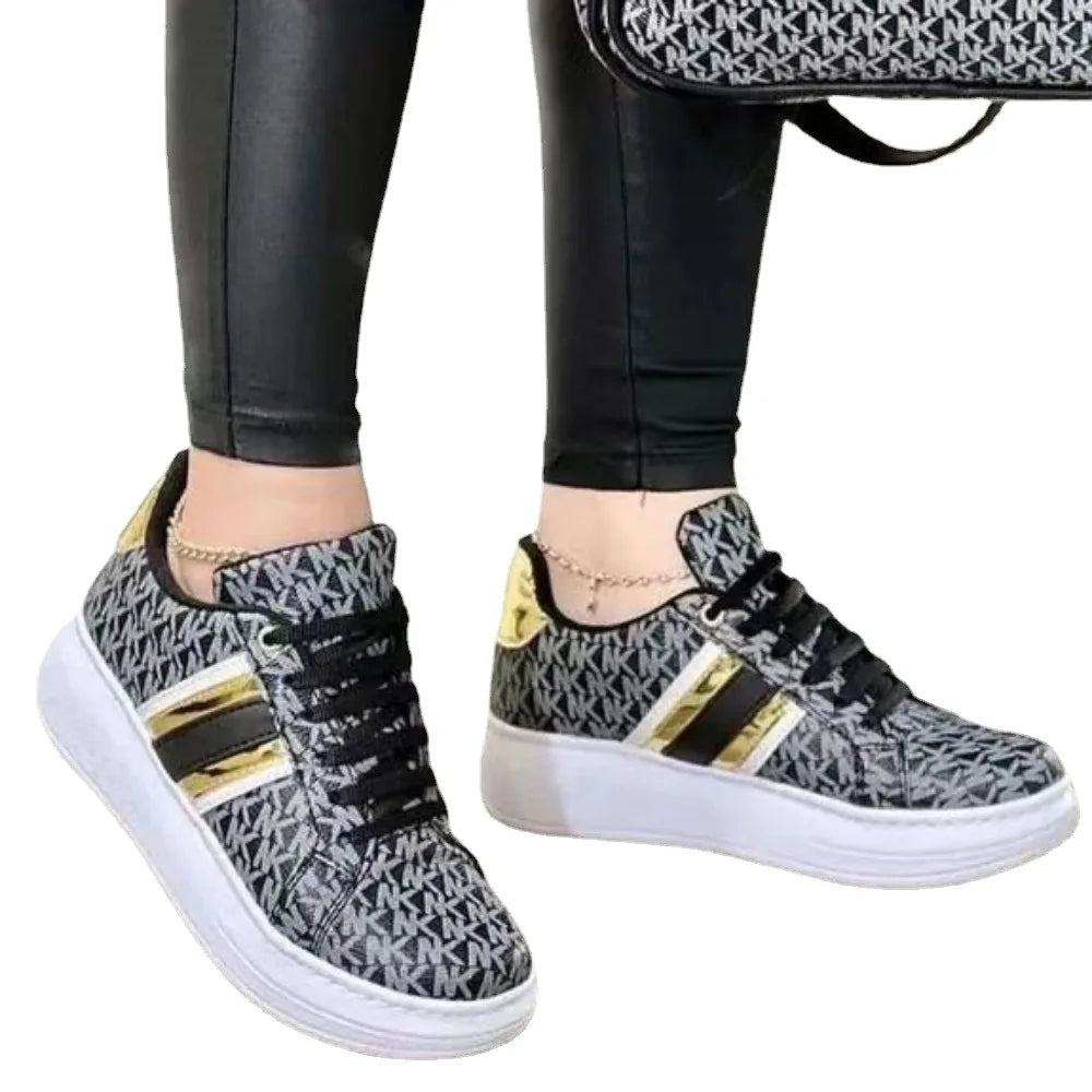 Women's Causal Sneakers luxury Shoes Woman Fashion Breathable Lace Up