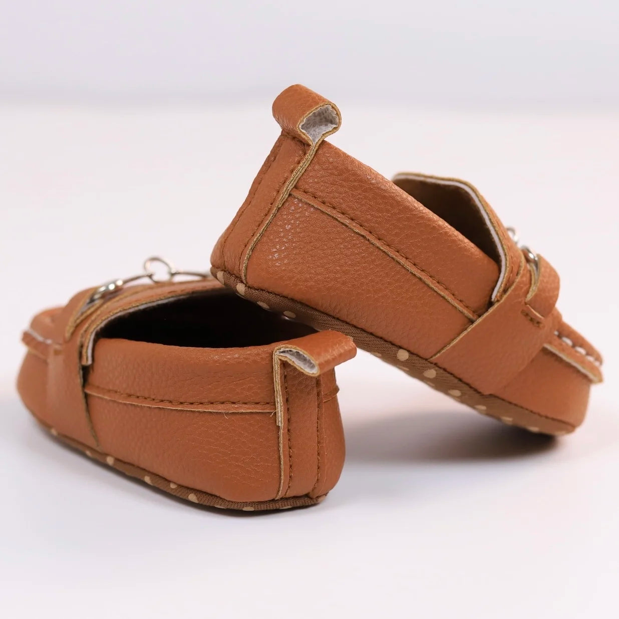 Casual Slip On Low Top Loafer Shoes For Baby Boys, Lightweight