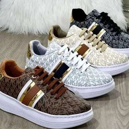 Women's Causal Sneakers luxury Shoes Woman Fashion Breathable Lace Up