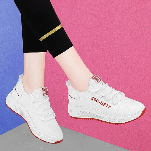 Fashionable Women's Casual Student Flats Sporty Travel Shoes Running