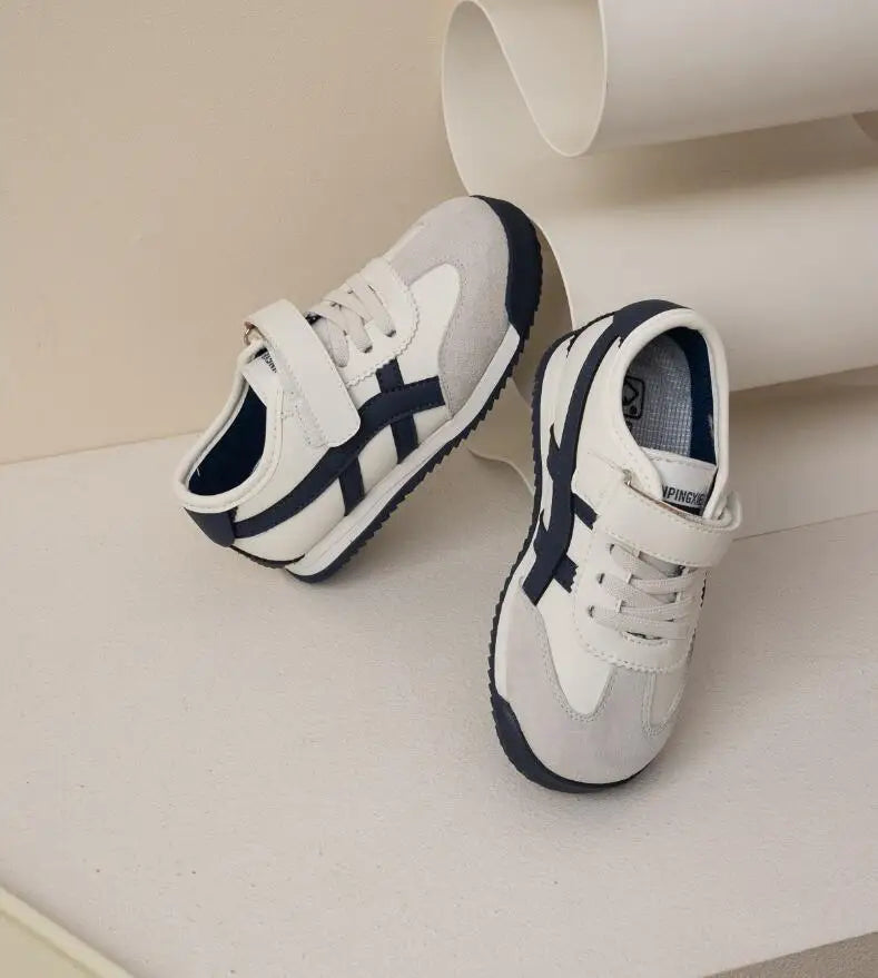 Children's High Top Board Shoes Autumn Winter  New Plush Boys