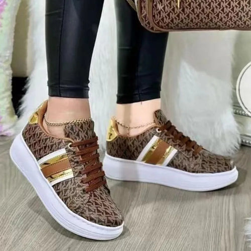 Women's Causal Sneakers luxury Shoes Woman Fashion Breathable Lace Up