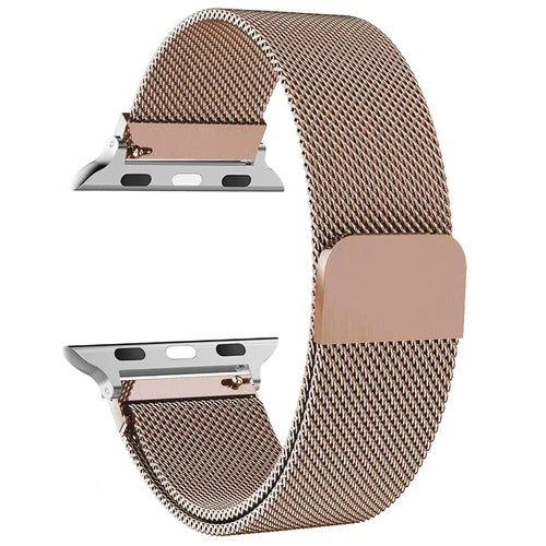 Milanese loop strap For apple Watch band 44mm 40mm 45mm 49mm 41mm 38mm