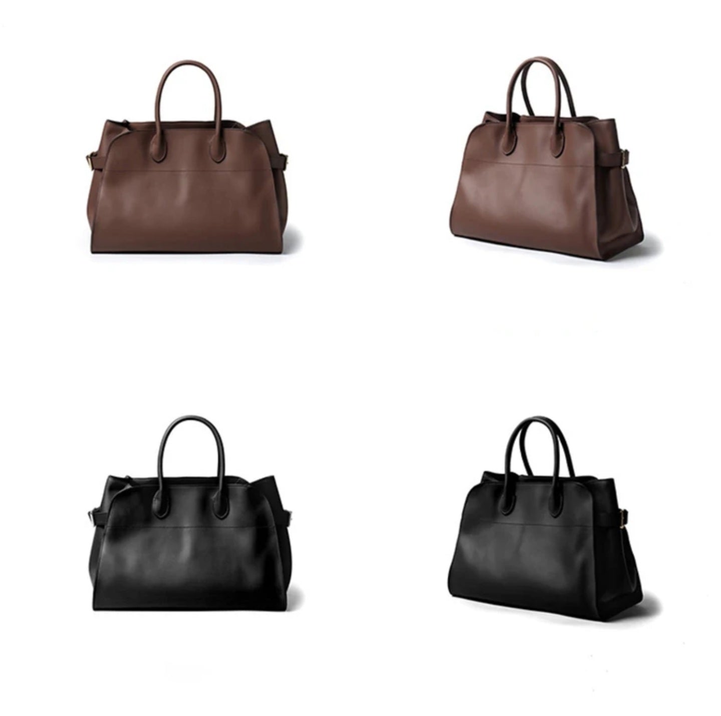 Top high quality genuine leather tote large handbag.