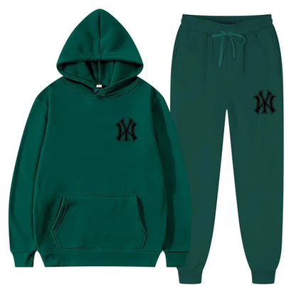 Sweater Male Set Sport Pants