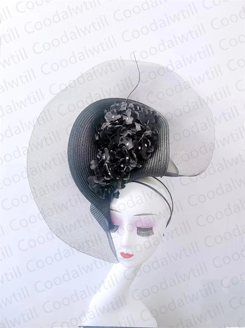 Beautiful Fascinator Hat For Women Elegant Weddings Pillbox Cap