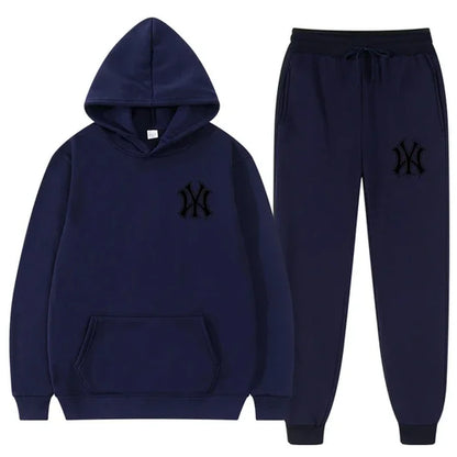 Sweater Male Set Sport Pants