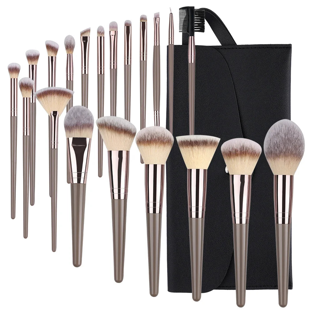 20Pcs Makeup Brushes Set Professional Super soft detail Blush