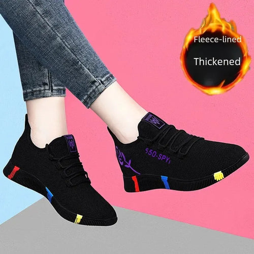 Fashionable Women's Casual Student Flats Sporty Travel Shoes Running