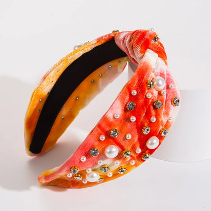 Fashionable And High-End Hairbands with Pearls and studs