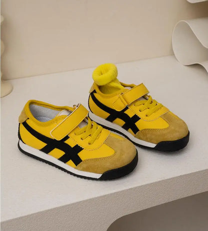 Children's High Top Board Shoes Autumn Winter  New Plush Boys