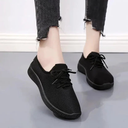 Fashionable Women's Casual Student Flats Sporty Travel Shoes Running