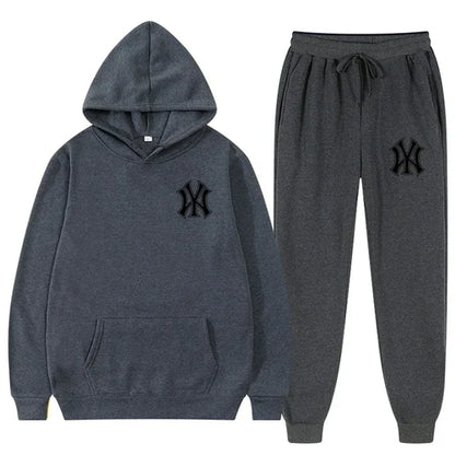 Sweater Male Set Sport Pants